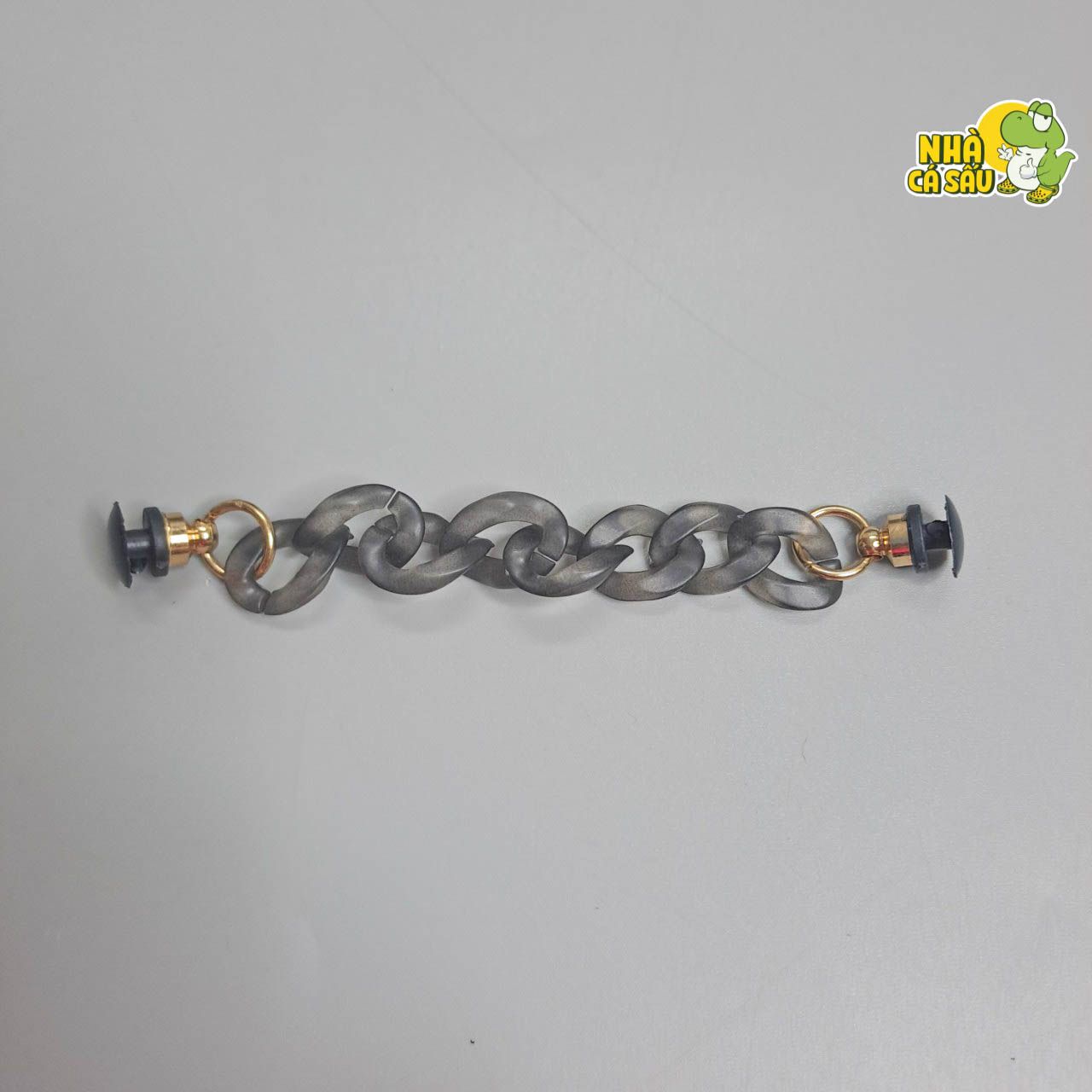  Jibbitz charms dây xích gắn dép cross 