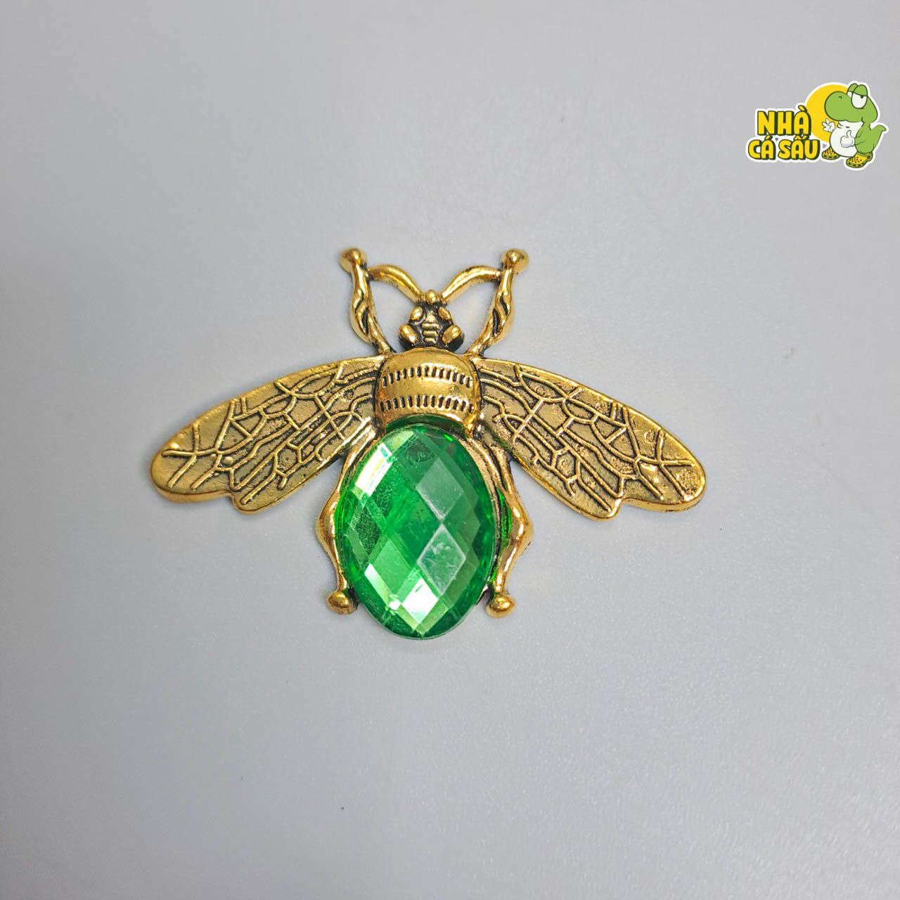  Jibbitz charms kim loại gắn dép cross 