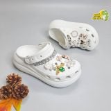  Dép sục cross crush 6 phân nam nữ chính hãng 