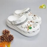  Dép sục cross crush 6 phân nam nữ chính hãng 