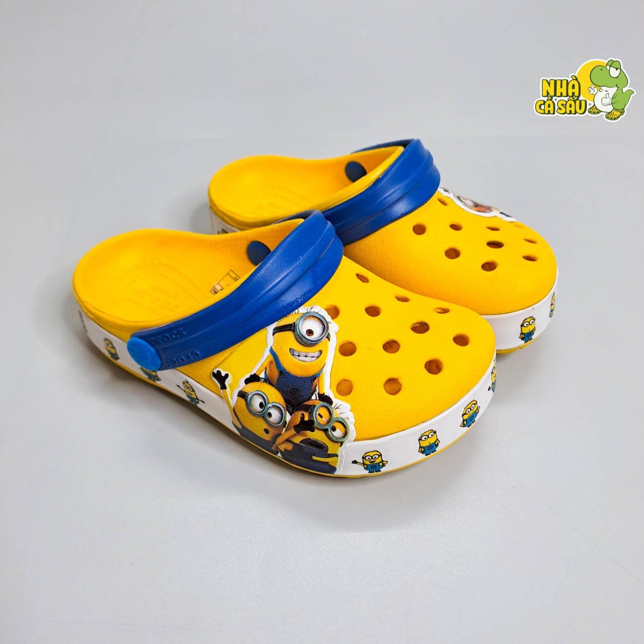  Dép sục cross 3D minion trẻ em 