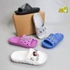 Dép quai ngang cross classic sầu riêng, dép kim cương nam nữ chính hãng