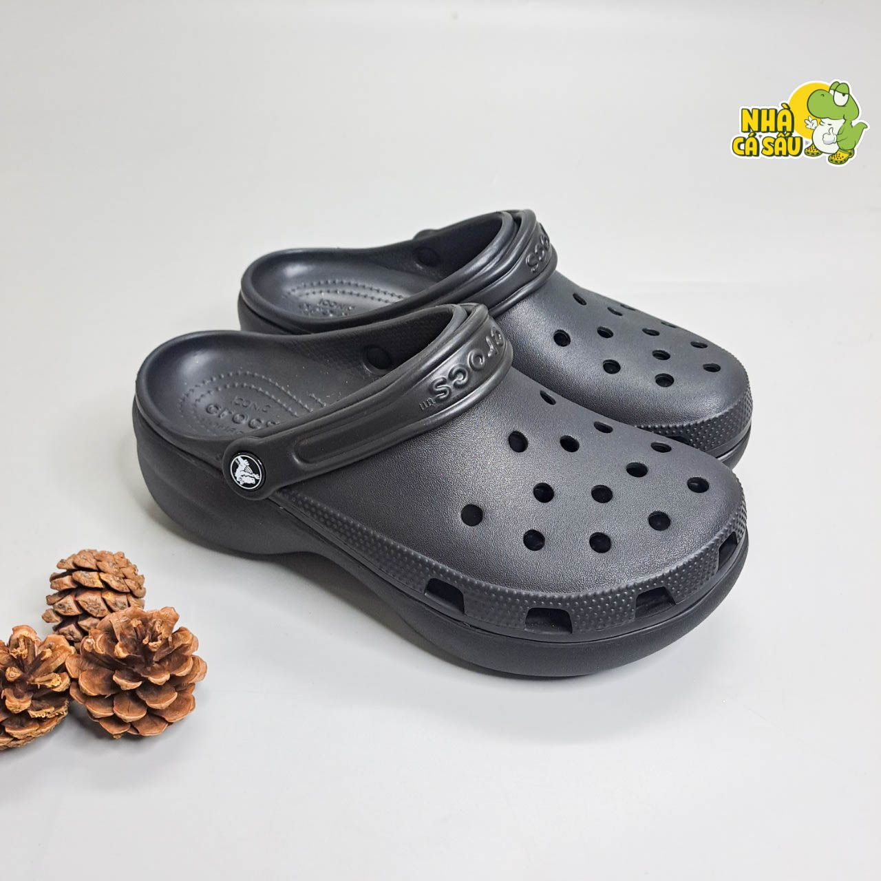  Dép sục Dinas classic platform nữ đế cao 5 phân chính hãng 