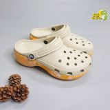  Dép sục Dinas classic platform nữ đế cao 5 phân loang hoạ tiết phun sơn chính hãng 