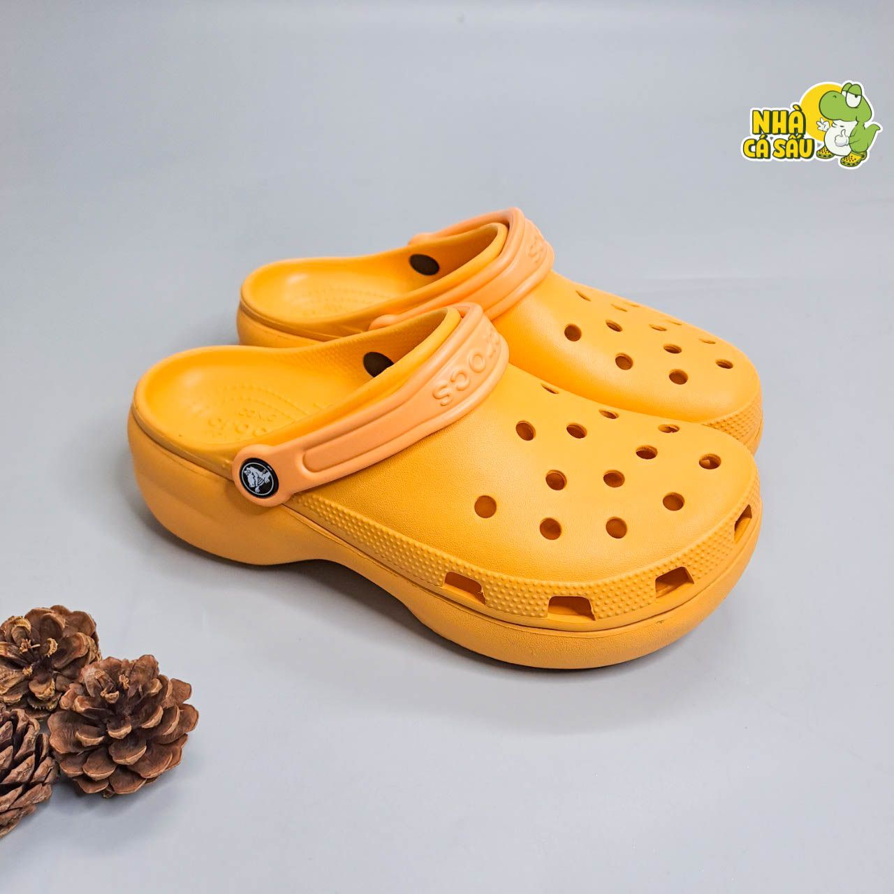  Dép sục Dinas classic platform nữ đế cao 5 phân chính hãng 