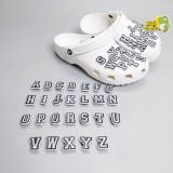  Jibbitz charms Dinas xịn gắn dép chữ cái và số 