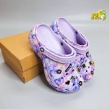  Dép sục Dinas classic platform nữ đế cao 5 phân loang hoạ tiết phun sơn chính hãng 
