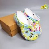  Dép sục Dinas classic platform nữ đế cao 5 phân loang hoạ tiết phun sơn chính hãng 