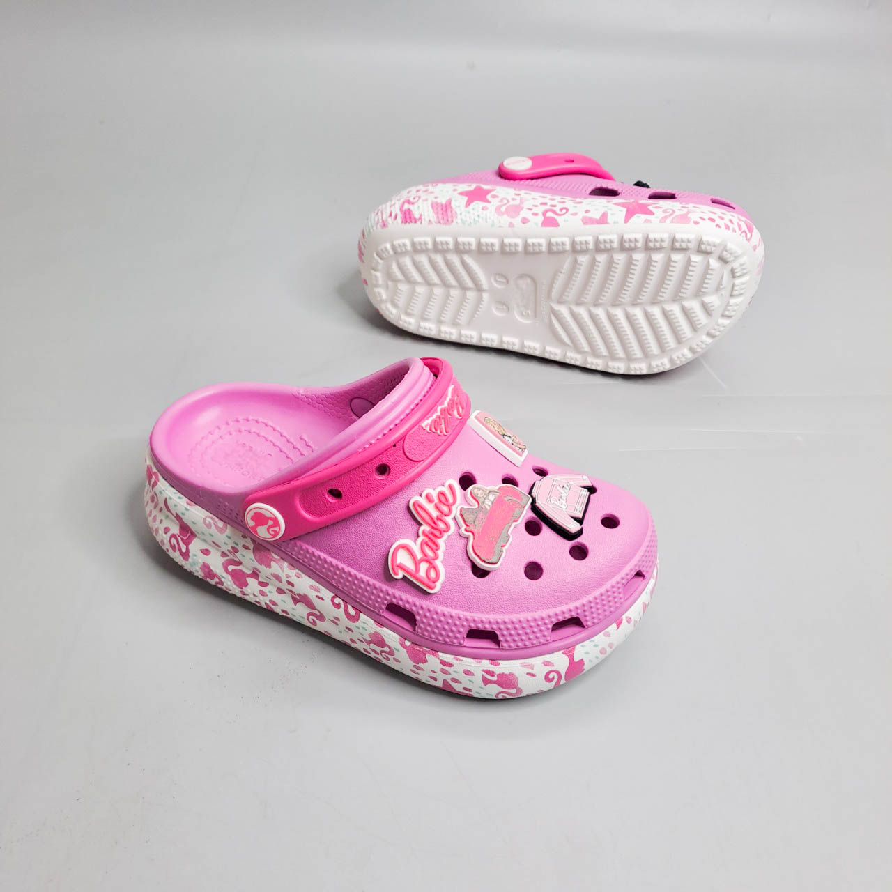  Dép sục cross crush barbie 4 phân trẻ em 