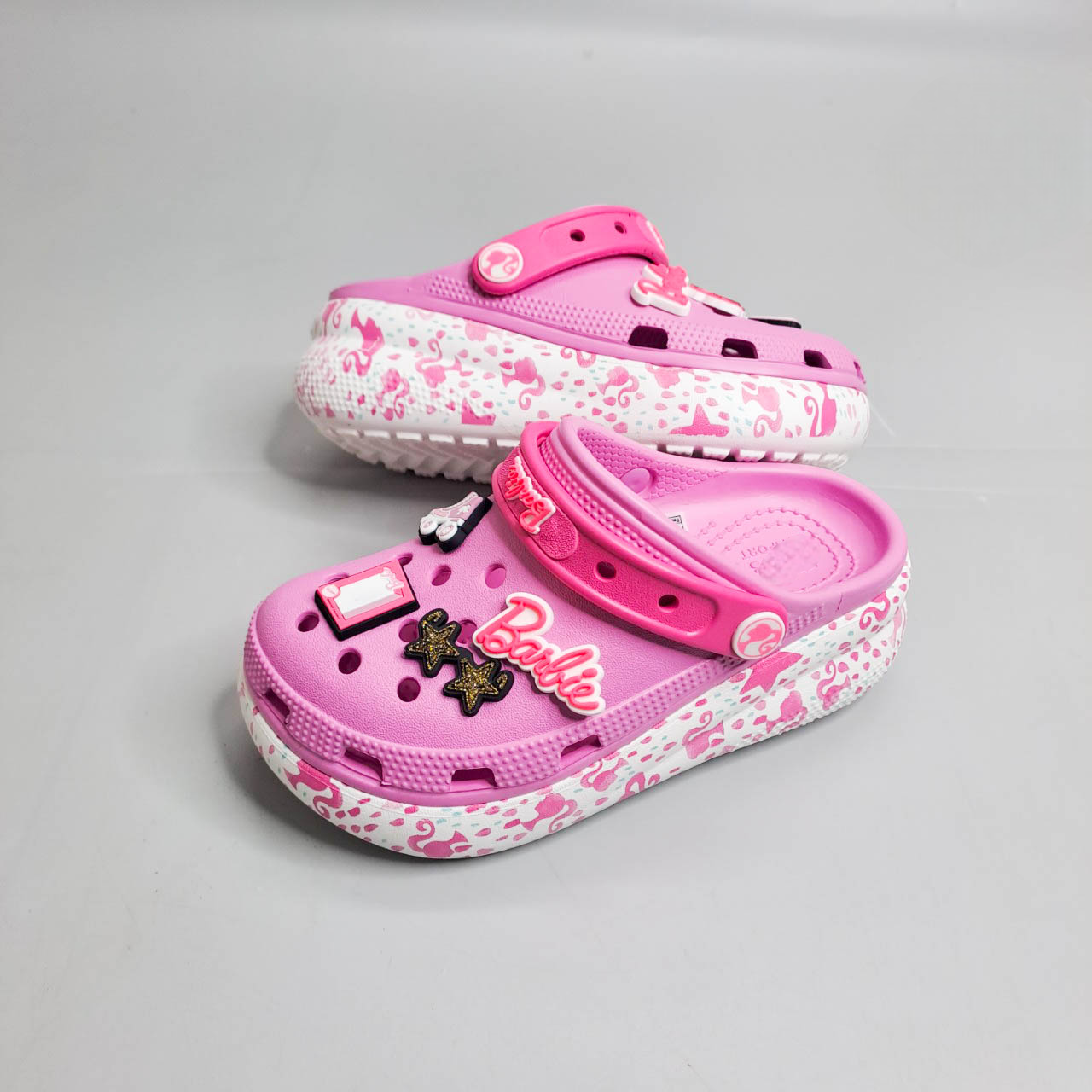  Dép sục cross crush barbie 4 phân trẻ em 
