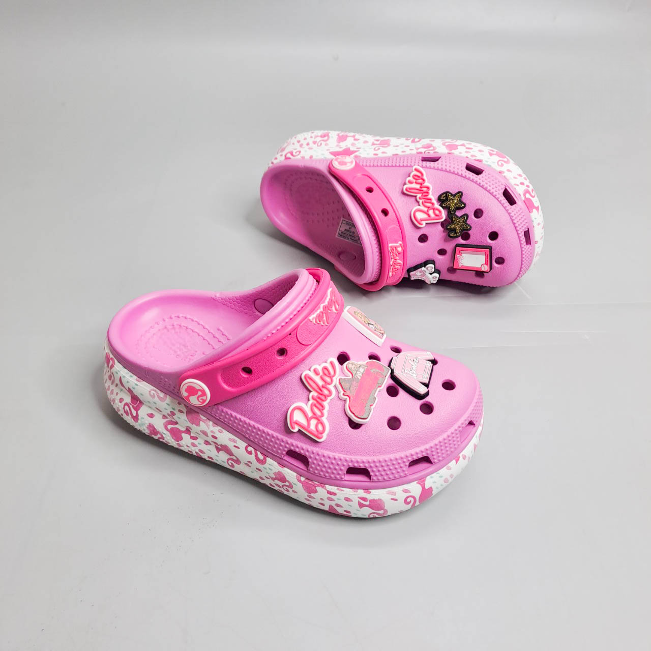  Dép sục cross crush barbie 4 phân trẻ em 