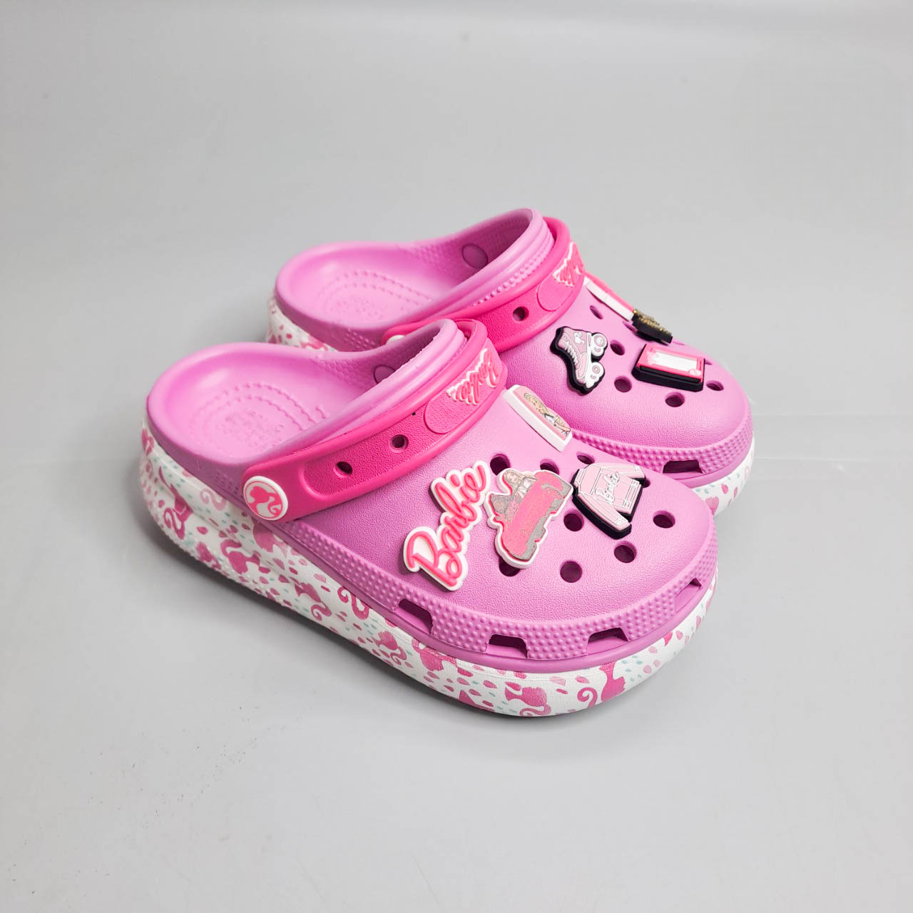  Dép sục cross crush barbie 4 phân trẻ em 