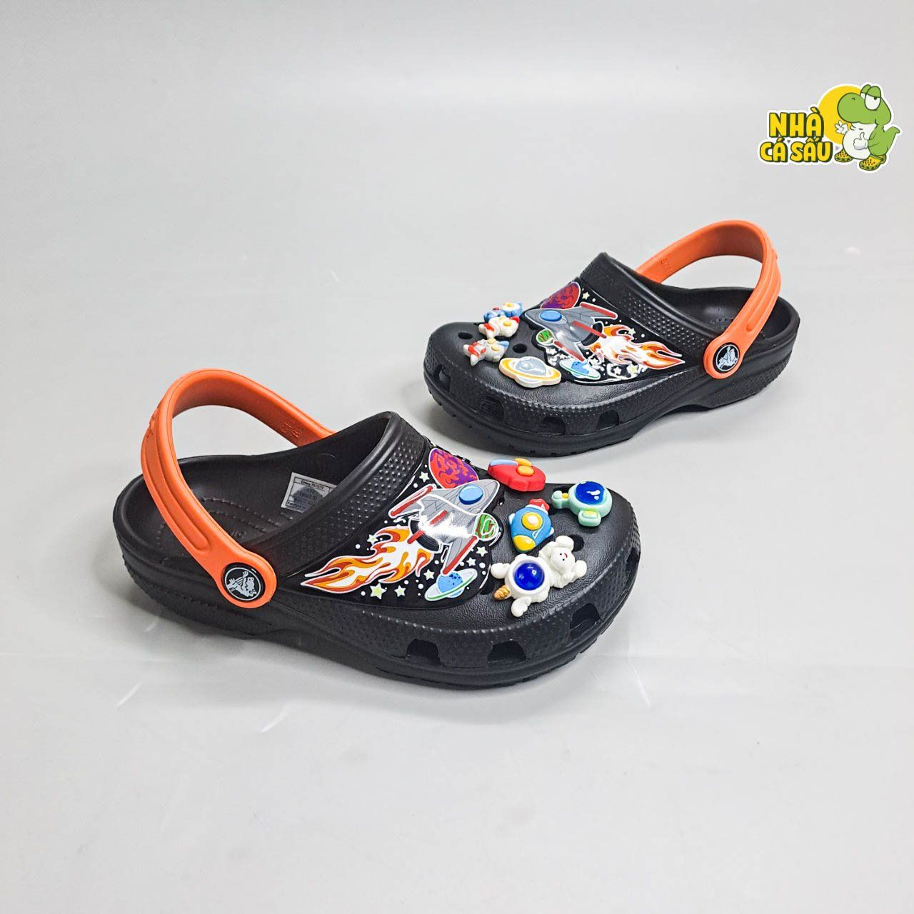  Dép sục cross 3D tên lửa vũ trụ trẻ em 