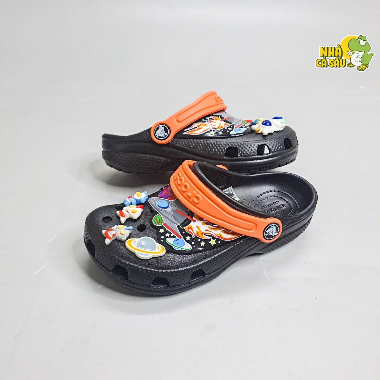  Dép sục cross 3D tên lửa vũ trụ trẻ em 