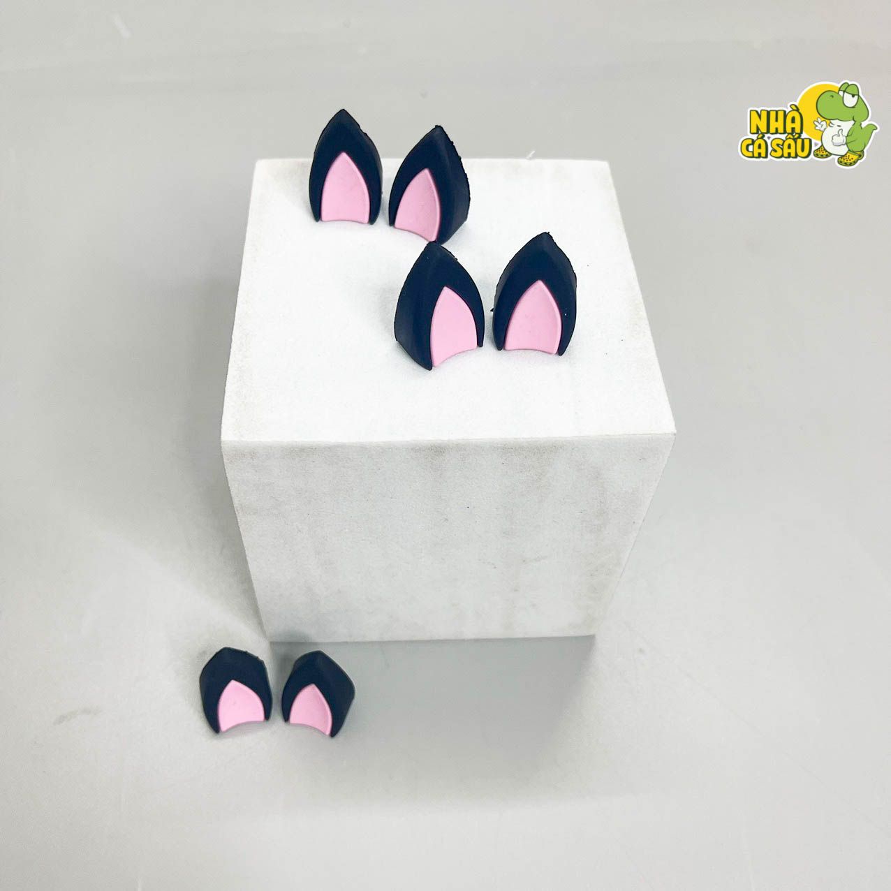  Set jibbitz tai thỏ 