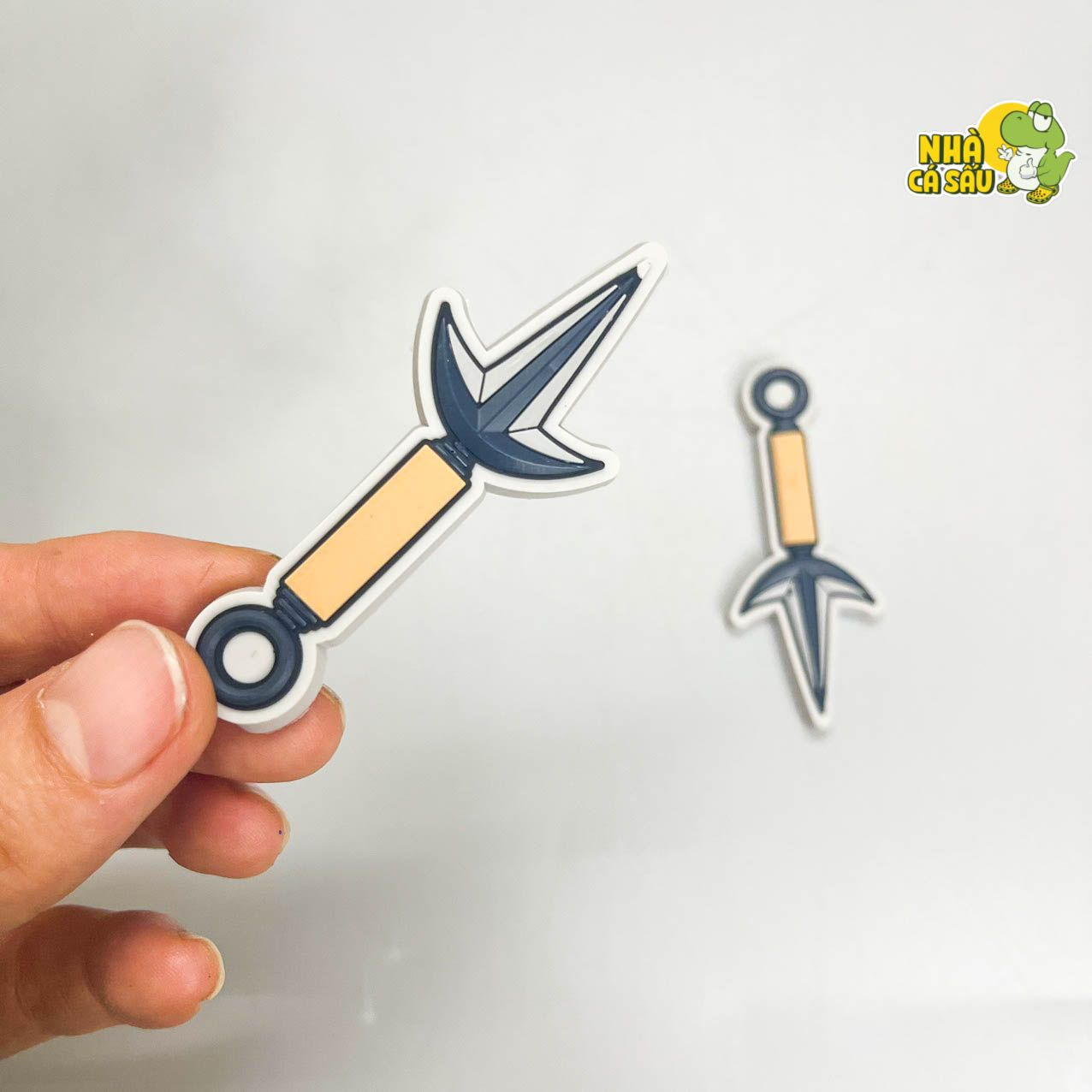  Set jibbitz charms Naruto 3D xịn gắn dép cross 