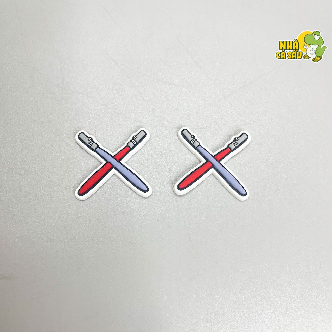  Set jibbitz charms Naruto 3D xịn gắn dép cross 