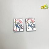  Set jibbitz charms Naruto 3D xịn gắn dép cross 