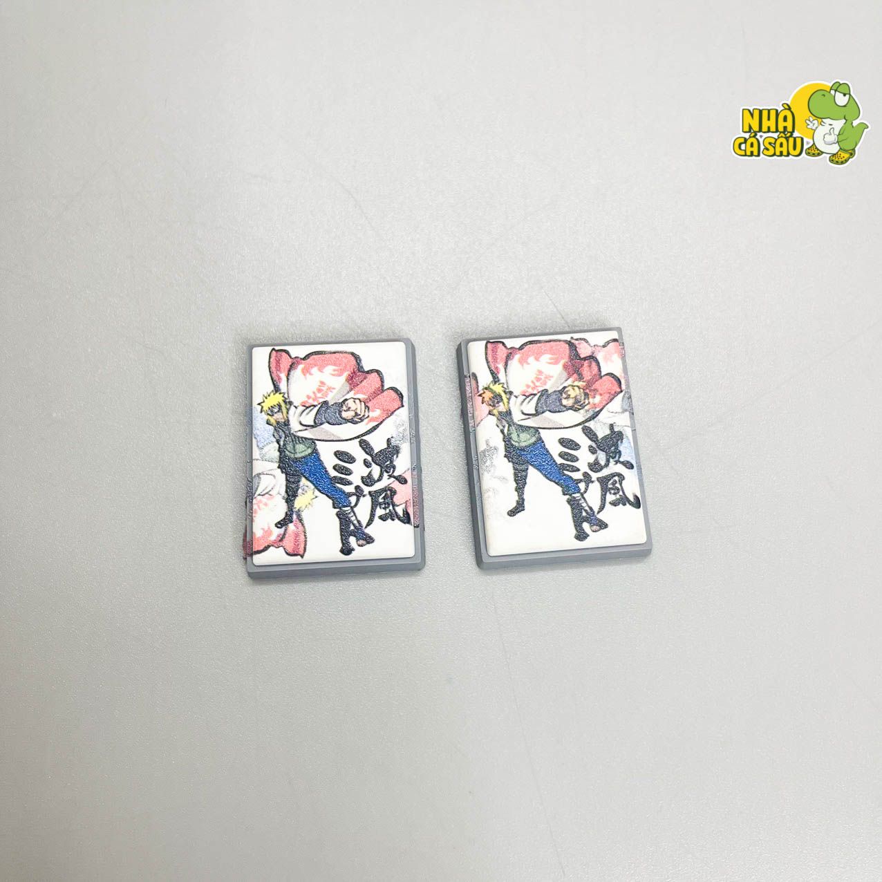  Set jibbitz charms Naruto 3D xịn gắn dép cross 