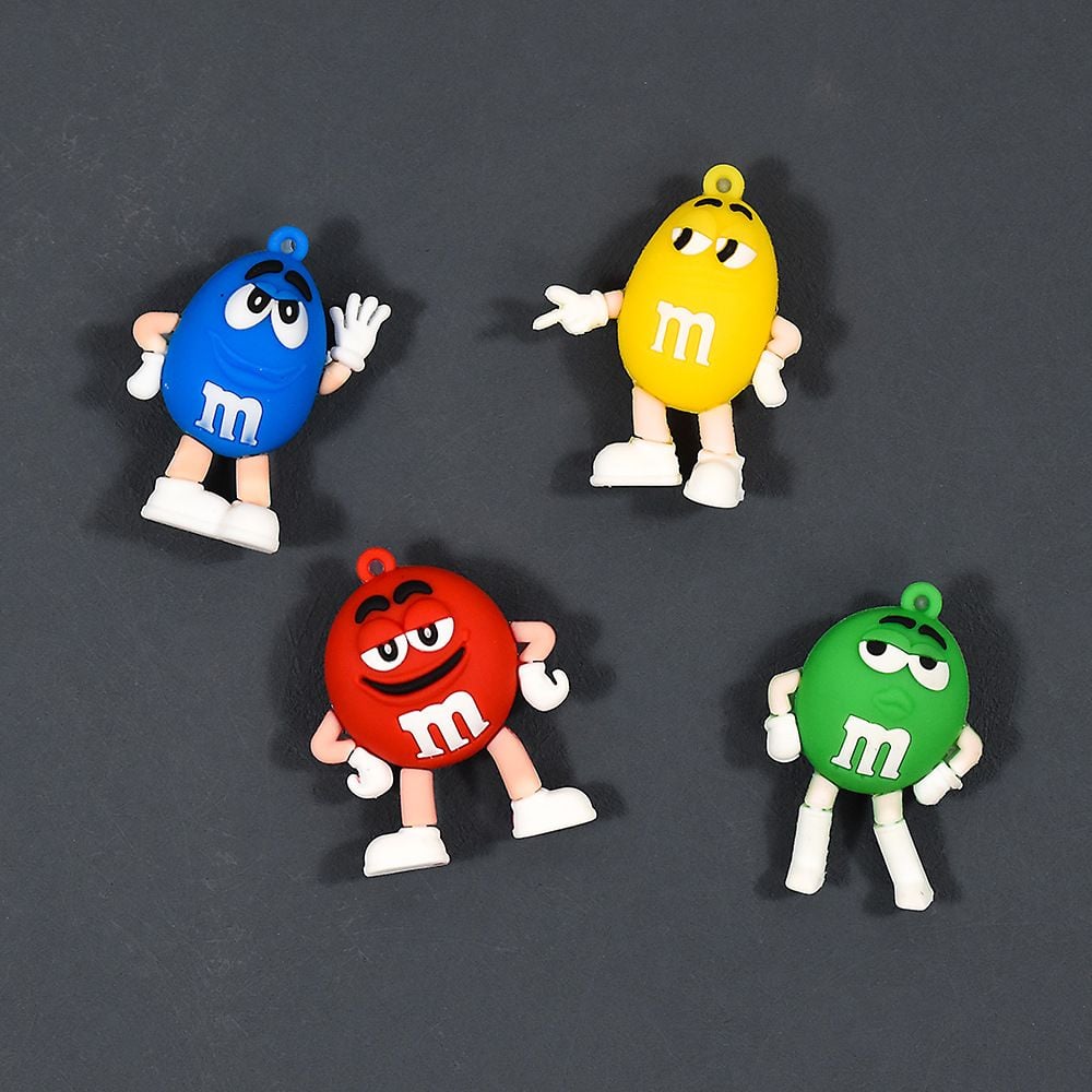  Jibbitz charms búp bê to gắn dép Dinas 