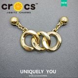  Jibbitz charms dây xích gắn dép cross 