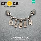  Jibbitz charms dây xích gắn dép cross 