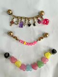  Jibbitz charms dây xích gắn dép cross 