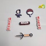  Set jibbitz charms Naruto 3D xịn gắn dép cross 