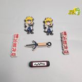  Set jibbitz charms Naruto 3D xịn gắn dép cross 