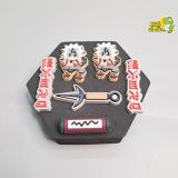  Set jibbitz charms Naruto 3D xịn gắn dép cross 