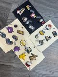  Set charm, jibbitz, sticker trang trí gắn dép cross cao cấp 