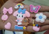  Set jibbitz charm 2D cao cấp gắn trang trí dép Dinas 