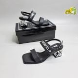  Sandal cao gót K.arl Lag.erfeld 5 phân nữ 