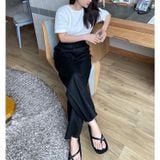  Quần ống suông Zara linnen nữ 