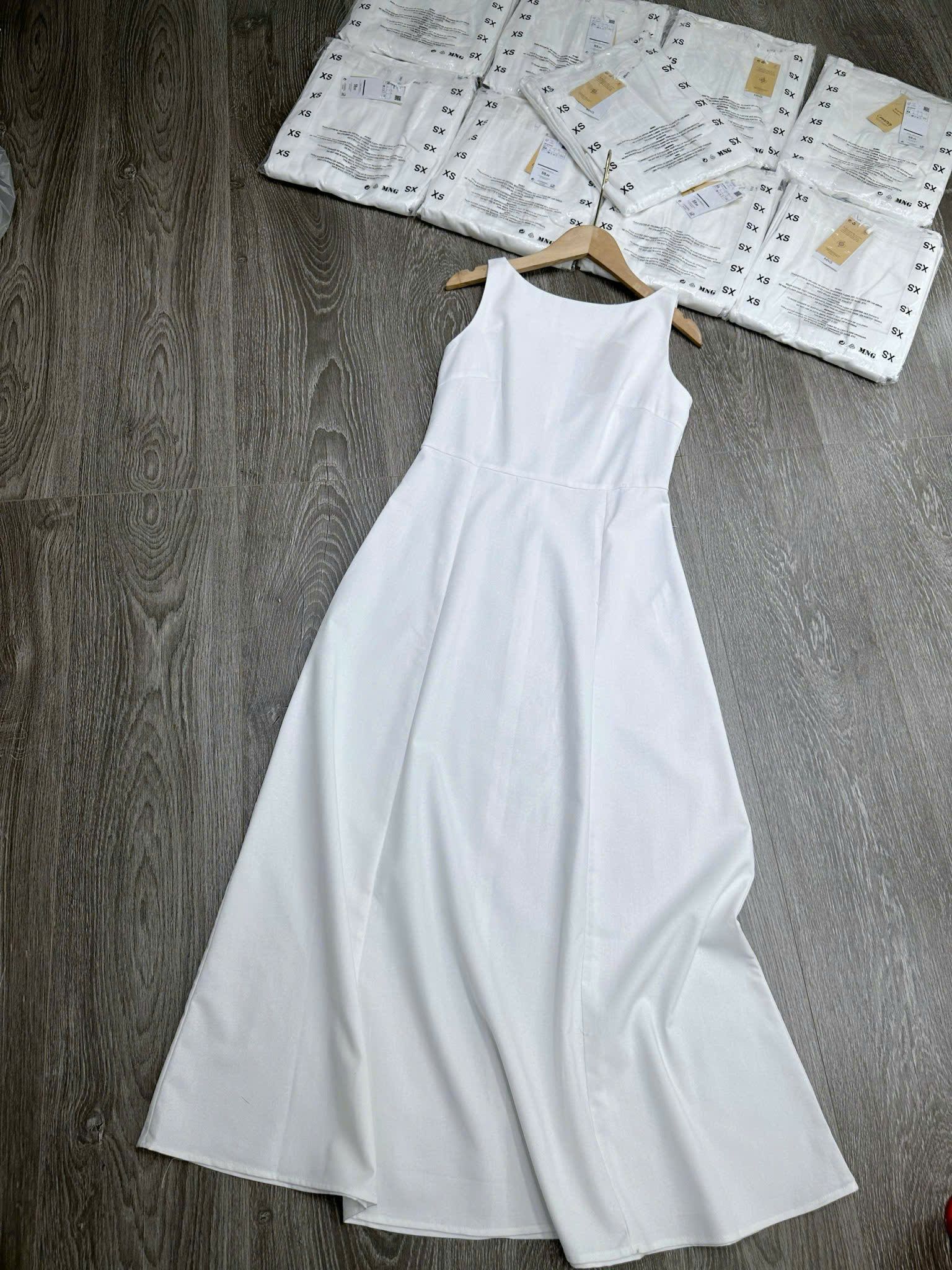  Đầm Midi Dress Mango nữ hàng xịn 