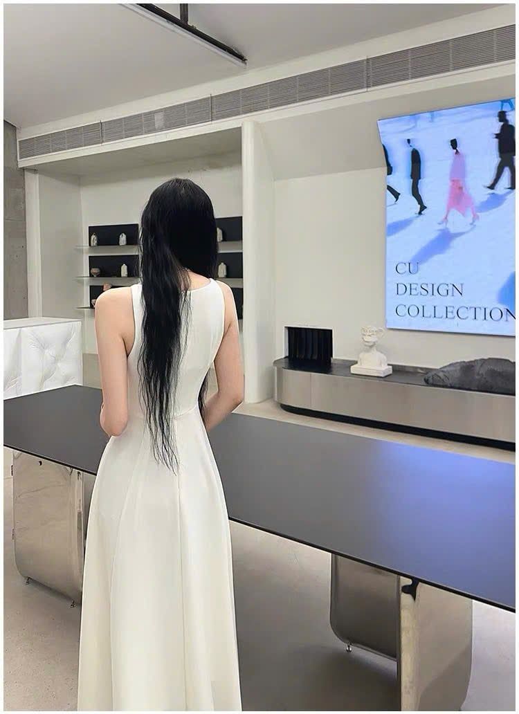  Đầm Midi Dress Mango nữ hàng xịn 