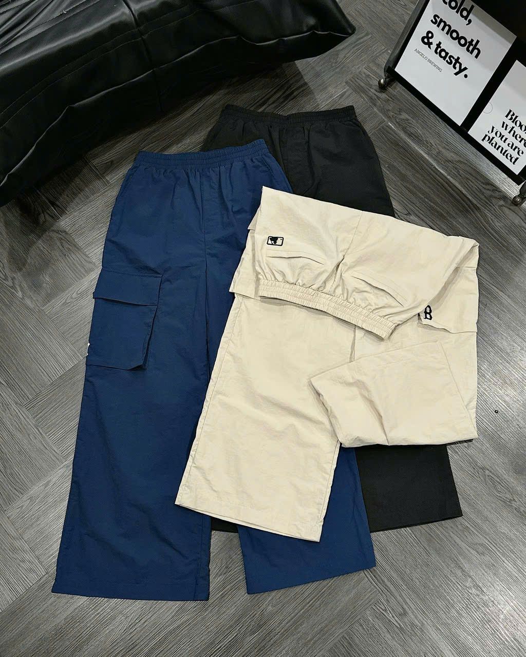  Quần culotes túi hộp MLB nam nữ 