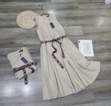  Đầm TOMMY nữ hàng xịn kèm thắc lưng 