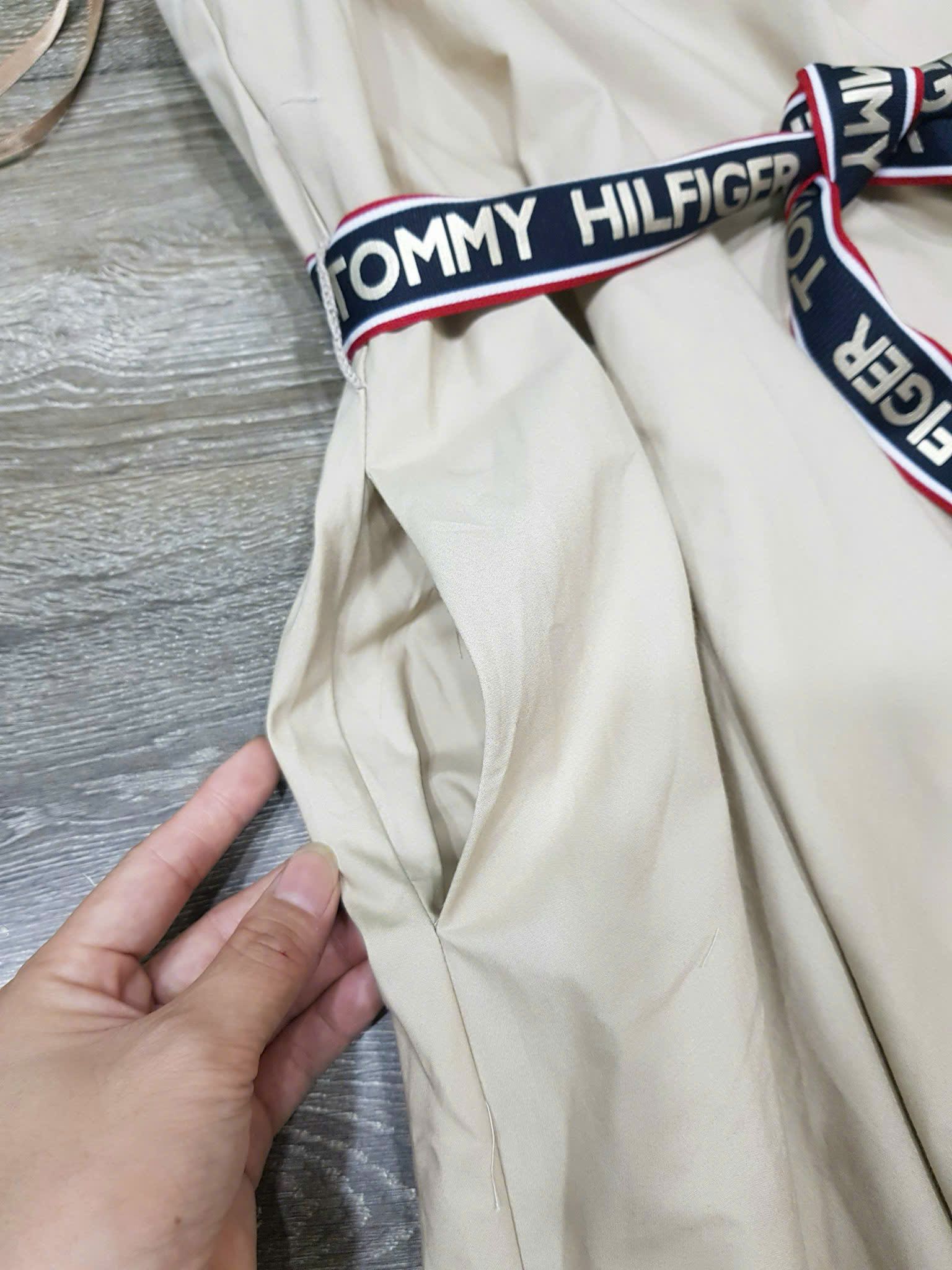  Đầm TOMMY nữ hàng xịn kèm thắc lưng 