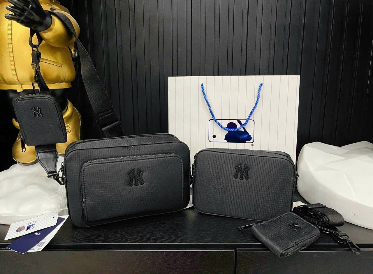  Túi MLB Industrial Crossbaby Black 