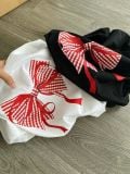  Áo thun nữ Ronro hình nơ 