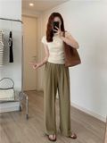  Quần ZARA ống xuông, rộng hàng xịn 