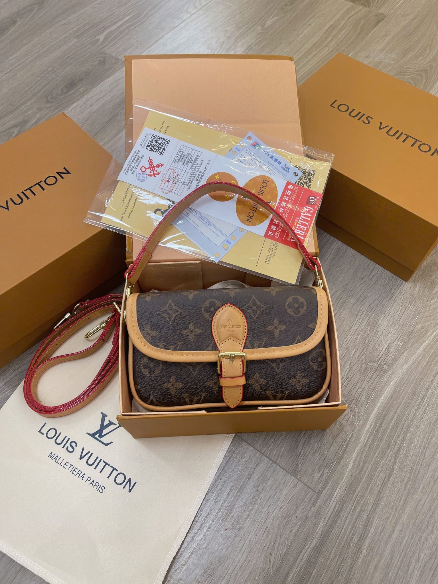  Túi L.V Diane micro 