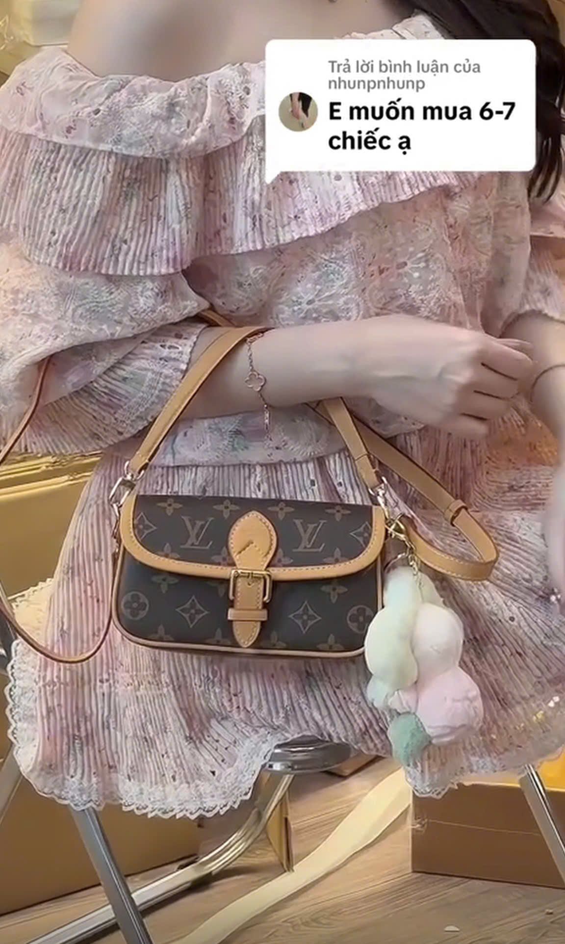  Túi L.V Diane micro 