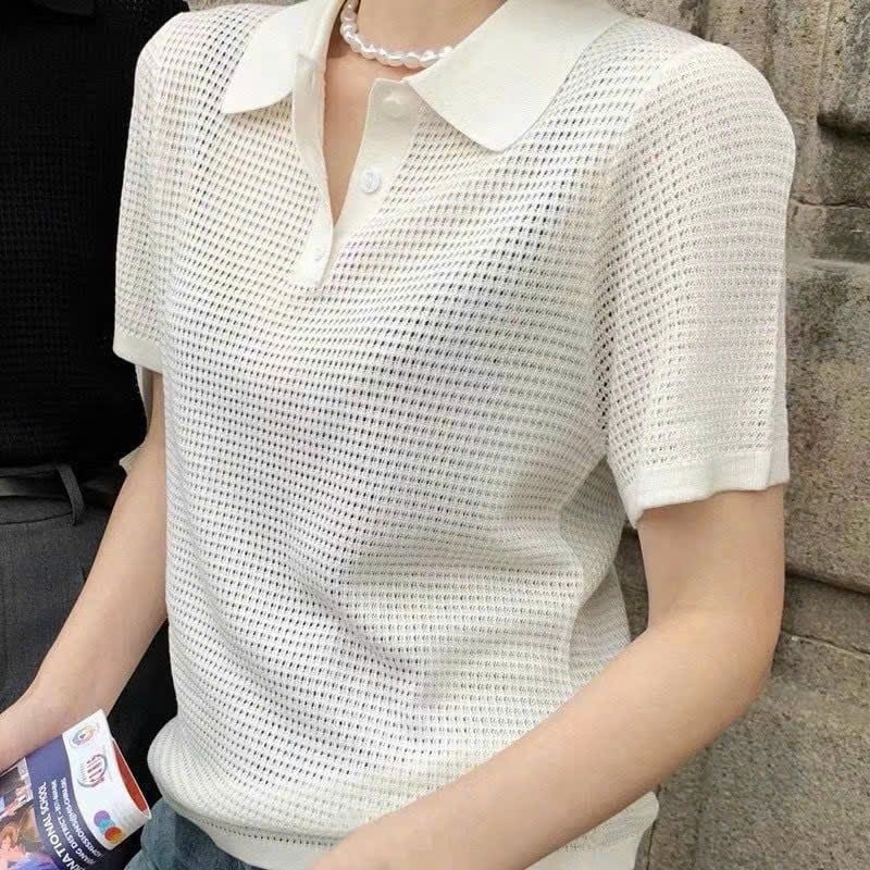  Áo Ca.che polo dệt kim 