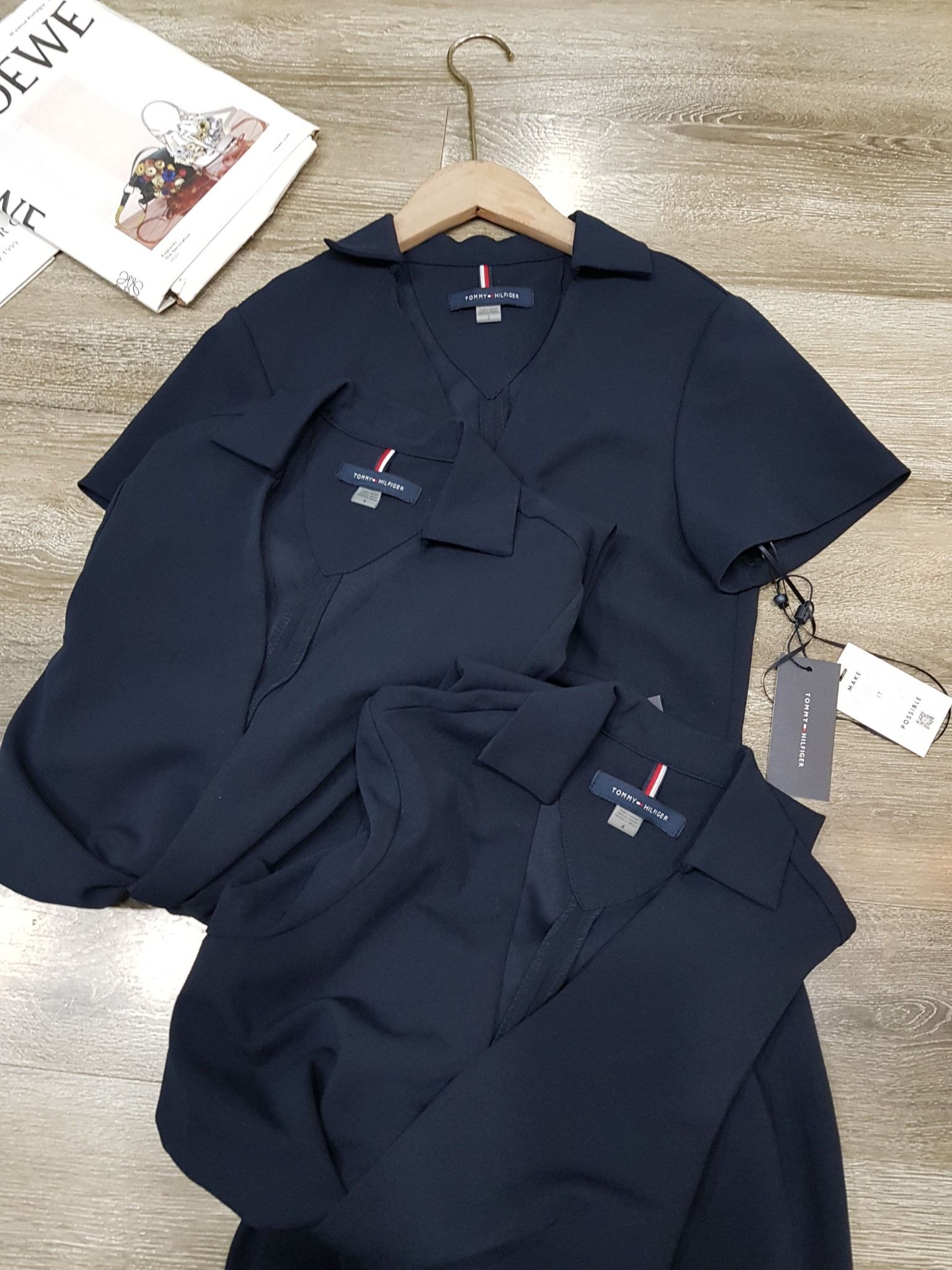  Đầm TOM.MY navy hàng xịn 