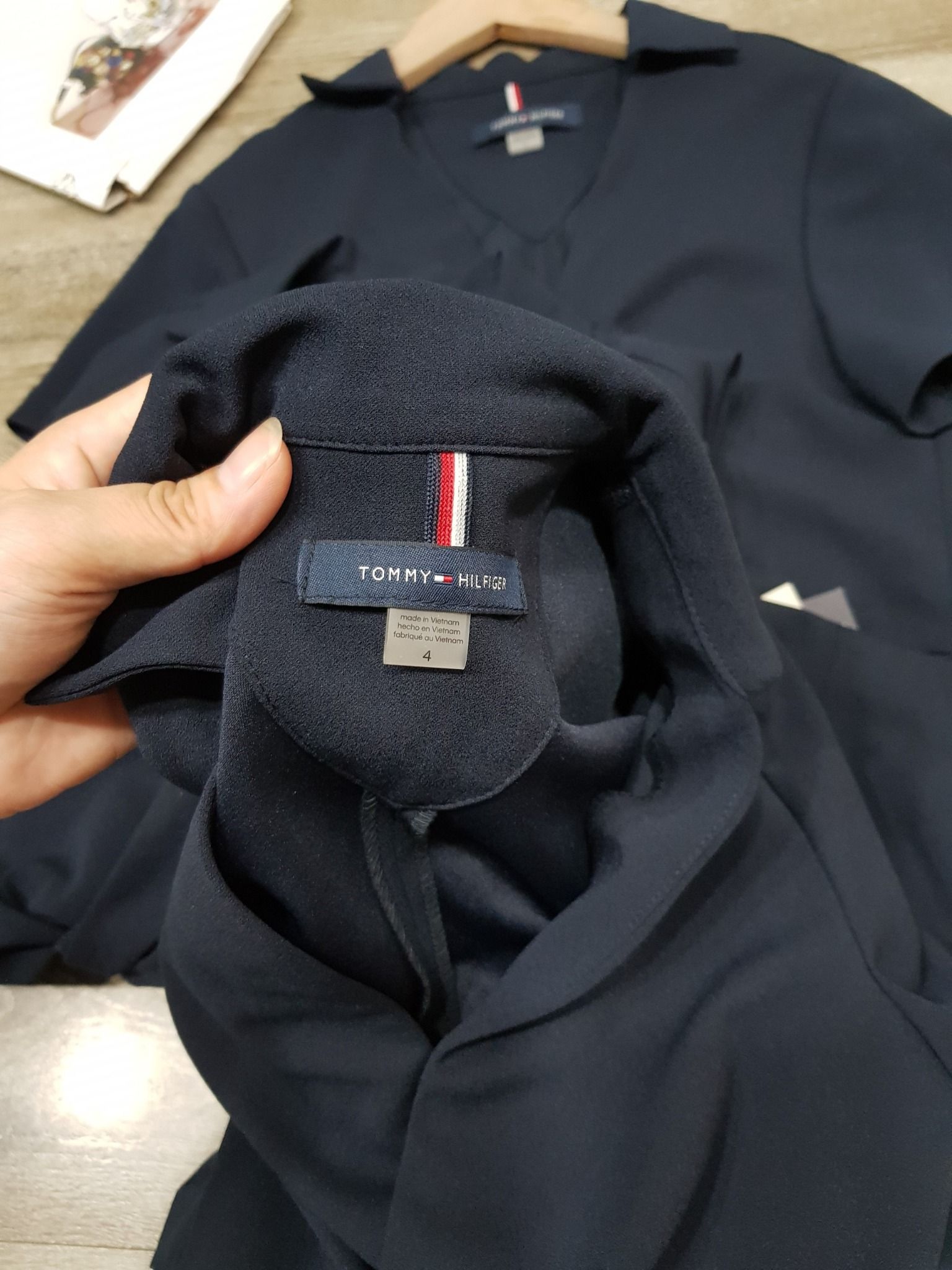  Đầm TOM.MY navy hàng xịn 