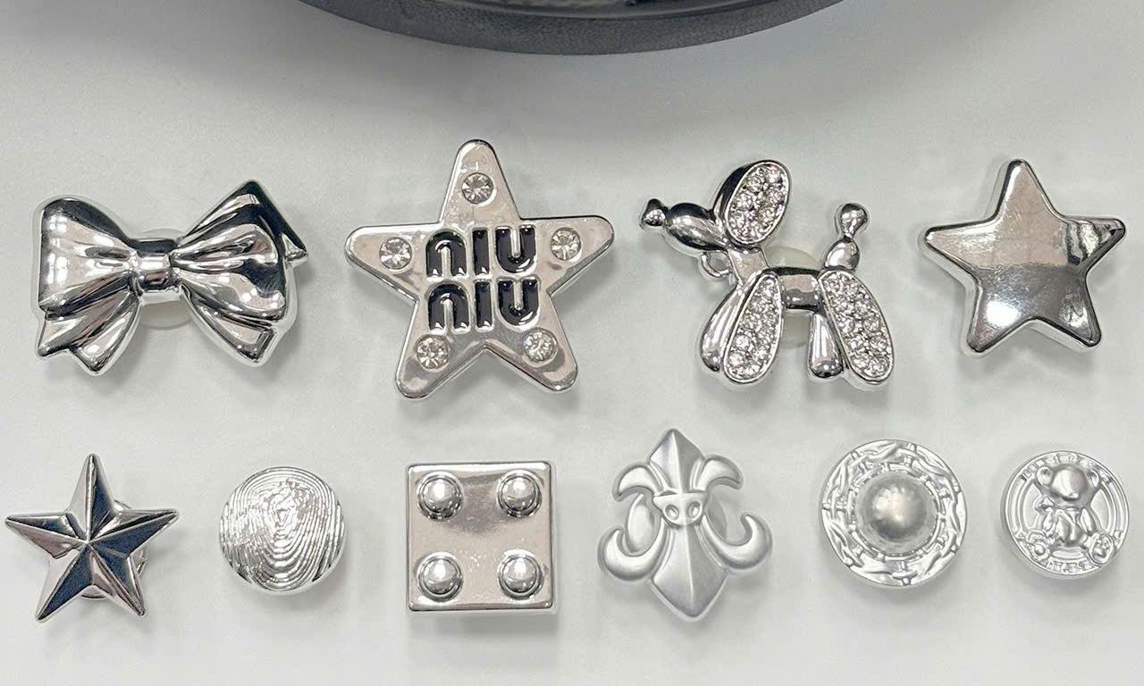  Set charm bạc cá tính đa dạng 