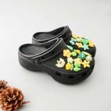  Dép sục Dinas classic platform đế cao 5 phân nữ 