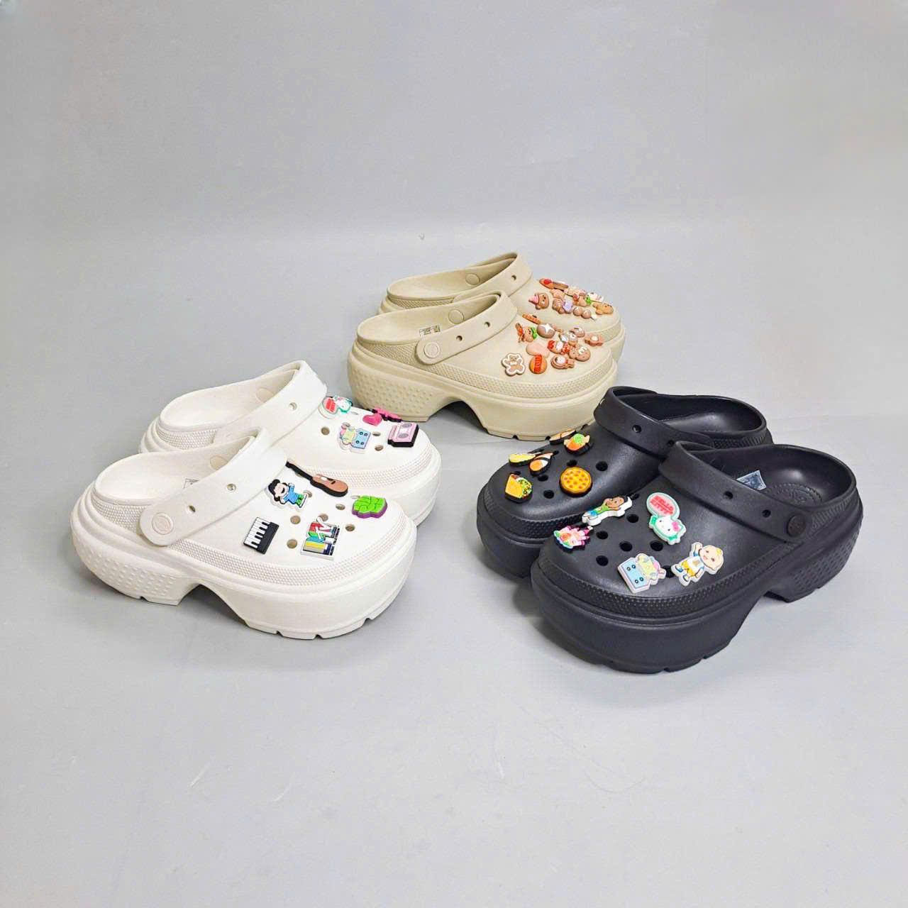  Dép sục cross stomp nam nữ xuất khẩu 